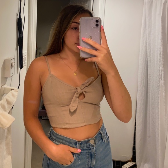 Aerie Tie front top - Picture 2 of 5